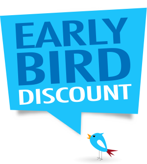 Earlybird Discount